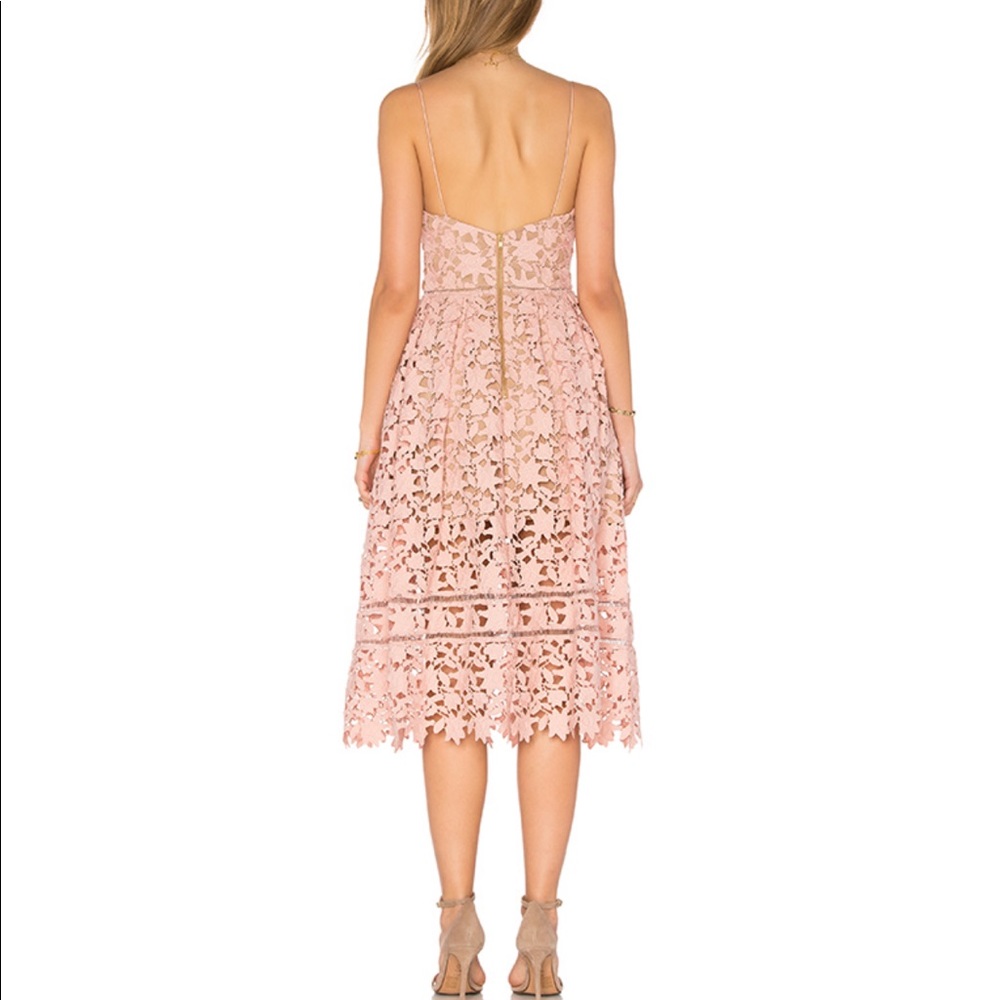 Self Portrait Azaelea Pink Lace Dress - Picture 2 of 7